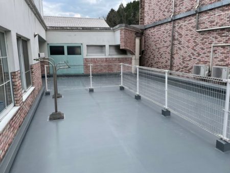三輪塗装 ひざし 泰さん現場 2Fバルコニーウレタン防水_210329_147